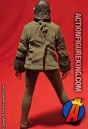 Rear view of this Mego Planet of the Apes Galen action figure with authentic fabric uniform.