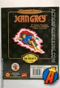 Rear artwork from a packaged Famous Cover Series Jean Grey figure.