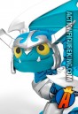 A detailed view of this Trap Team Blades figure from Skylanders and Activision.