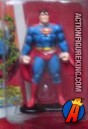 Detailed view of this DC Comics Super-Heroes 2 inch Superman die-cast metal figure.