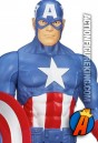 12-inch scale Captain America figure from Hasbro&#039;s Titan Hero Series.