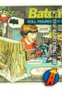 Mego 1:9th scale Batcave Packaging artwork.