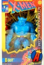 Awesome packaging for this X-Men Deluxe 10-inch articulated Beast action figure by Toybiz.