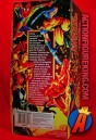 Rear artwork from this articulated X-Men Deluxe 10-inch Forge action figure from Toy Biz.