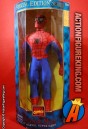 A packaged sample of this 12-inch special edition Spider-Man action figure from Toybiz.