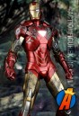 12-inch scale Iron Man Mark VI action figure.