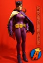 Full view of the intricate detail of this custom 1966-style Batgirl figure.