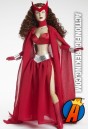 Tonner 16-inch fully articulated Scarlet Witch dressed figure.