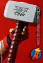 Custom Mjolnir with THOR inscription.