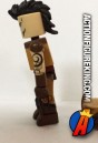 Side view of this Marvel Minimates Dark Avengers Daken 2 2/16 inch figure.