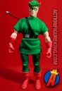 Full front view of this Hasbro 9-inch scale Silver Age Green Arrow action figure from Hasbro.