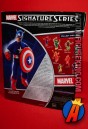 Rear artwork from this Marvel Signature Series Captain America aciton figure from Hasbro.