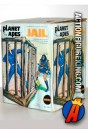 The Mego Planet of the Apes Jail came in a cardboard box with full-color graphics.