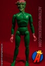 A green body is revealed when you remove the outfit from this Mego 8-inch Green Goblin figure.