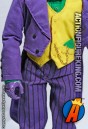 Pin stripped pants, coat tails, and a handkerchief have this custom Joker figure dressed to the nines.