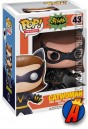 A packaged sample of this Funko 6-inch Pop Heroes Julie Newmar Catwoman figure.