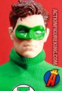 Detailed view of the head sculpt for this Hasbro 9-inch Silver Age Green Lantern figure.