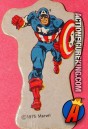 1975 Amsco Marvel Adventure World Captain America gamepiece.