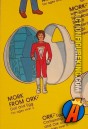 Illustrated artwork of this 4-inch Mork from Ork figure with eggship.