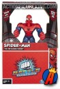 A boxed sample of this Marvel Battlemasters Spider-Man action figure.
