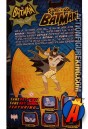 Rear artwork from this Classic TV Series Surf Batman figure from Mattel.