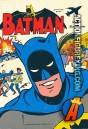Rear artwork from this vintage Batman Meets Blockbuster activity book.