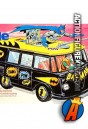 Artwork from this Mego Batman Mobile Crime Lab vehicle and playset.