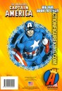 Rear artwork from this Captain America coloring book from Dalmation Press.