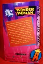 Rear artwork from this Barbie as Wonder Woman from their Pink Label series by Mattel.