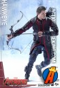 Sixth-scale Hawkeye figure from the live-action Avengers: Age of Ultron film.