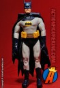Custom sixth-scale Batman action figure with cloth uniform.