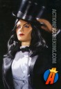 Lots of accessories including a top hat come with this DC Direct 13-inch Zatanna action figure.