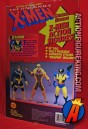 Rear artwork from this X-Men Deluxe 10-inch Wolverine action figure from Toybiz.