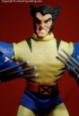 Ready for battle is this Toybiz 8 Inch mego-type Wolverine action figure.