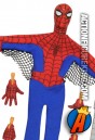 The modern Spider-Man suit from Diamond Select comes with several pairs of interchangeable hands.