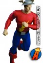 Fully articulated 13 inch DC Direct Golden Age Flash figure with removable cloth outfit.