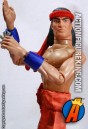 Two sets of adds come with this custom Shang-Chi action figure – one for holding things and a second set for fighting.