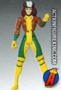 10-Inch articulated Rogue action figure from Toybiz&#039;s X-Men Deluxe line.