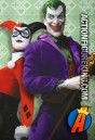 13 inch DC Direct fully articulated Joker action figure appears here with his cohort Harley Quinn.