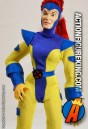 8 inch tall Famous Cover Series fully-articulated Jean Grey action figure with removable cloth uniform.