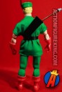 Silver Age Green Arrow with cloth outfit and removable bow and quiver.