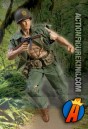 13 inch DC Direct fully articulated Sgt. Rock action figure with authentic fabric uniform.