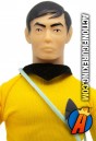 STAR TREK 8-inch LIEUTENANT SULU ACTION FIGURE with Authneitc Uniform from MEGO