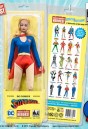 FIGURES TOY CO. 12-INCH SCALE MEGO STYLE SUPERGIRL ACTION FIGURE with Cloth Outfit