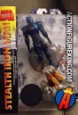 A packaged sample of this Marvel Select 7-inch stealth Iron Man action figure from Diamond Select.