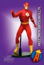 Sixth scale DC Direct fully articualated Barry Allen Flash action figure with authentic fabric uniform.