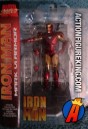 A packaged sample of this Marvel Select Iron Man 2 Mark VI movie figure from Diamond Select Toys.