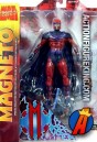 A packaged sample of this Marvel Select Magneto action figure from Diamond.