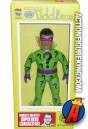 A boxed sample of this Sofubi RIDDLER Figure by MEDICOM.