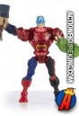 The Mighty Composite Avenger courtesy of Marvel Super Hero Mashers action figures by Hasbro.
